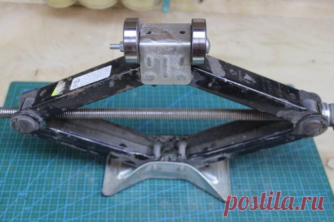 Самодельное приспособление для гаража или мастерской из старого домкрата | Генератор Идей | Пульс Mail.ru Гаражное изобретение из старого домкрата.