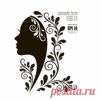 Cara de la silueta femenina hermosa en el perfil. 123RF- Millones de fotos, vectores, vídeos y archivos de música para inspirar tus proyectos.