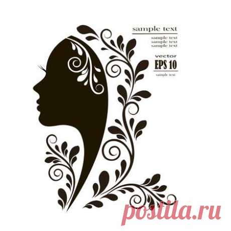 Cara de la silueta femenina hermosa en el perfil. 123RF- Millones de fotos, vectores, vídeos y archivos de música para inspirar tus proyectos.