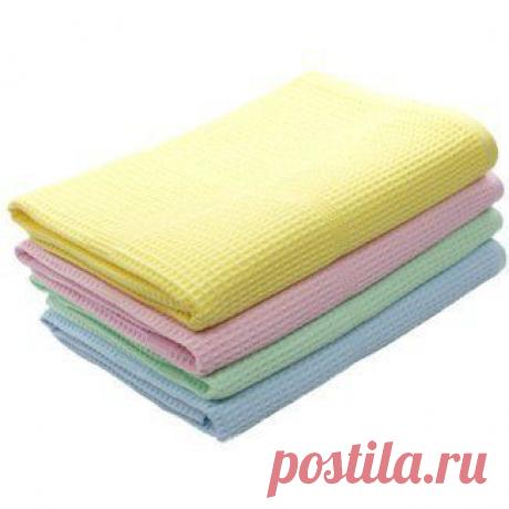 Как отстирать кухонные полотенца?