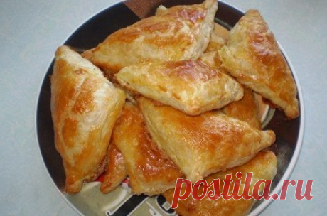 Пирожки с начинкой из плавленных сырков