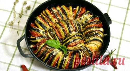 Классический рецепт рататуя с баклажанами - Вкусные рецепты - медиаплатформа МирТесен