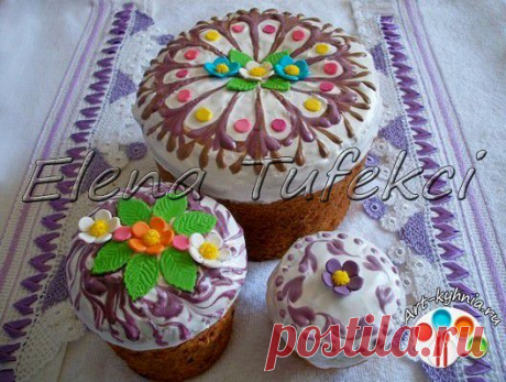 Кулич &quot;Помпезный&quot; (МК от Елены) - Простые рецепты Овкусе.ру
