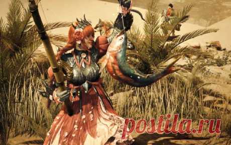 Как ловить рыбу в Monster Hunter Wilds