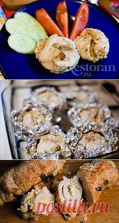 Рецепт куриного филе фаршированного грибами