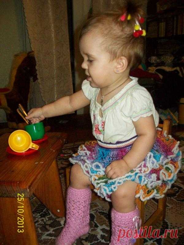 Мастер-класс: пышная юбка для девочки