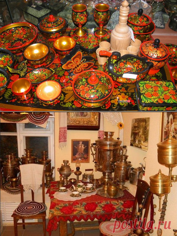 Столовые приборы и утварь. История русской кухни