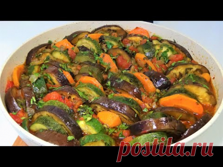 От этого Рагу Невозможно Оторваться! Вкуснейшее Блюдо из Баклажанов и Кабачков!