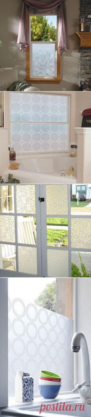 Декорирование окон пленкой — Роскошь и уют