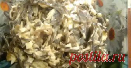 Любимый салат от Поночки с морской капустой Автор рецепта Елена Пономарёва(Мелихова) Любимый салат от Поночки с морской капустой - пошаговый рецепт с фото.