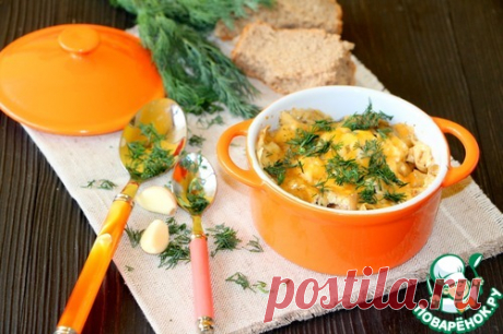 Мясное ассорти, томленное в горшочках - кулинарный рецепт