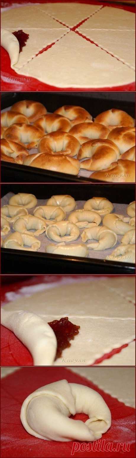 Калачики с джемом