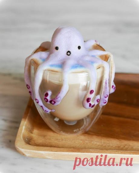 Очаровательный кофе латте! (20 фото)