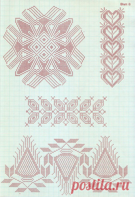 think visual: Alpine foreign hand-work patterns