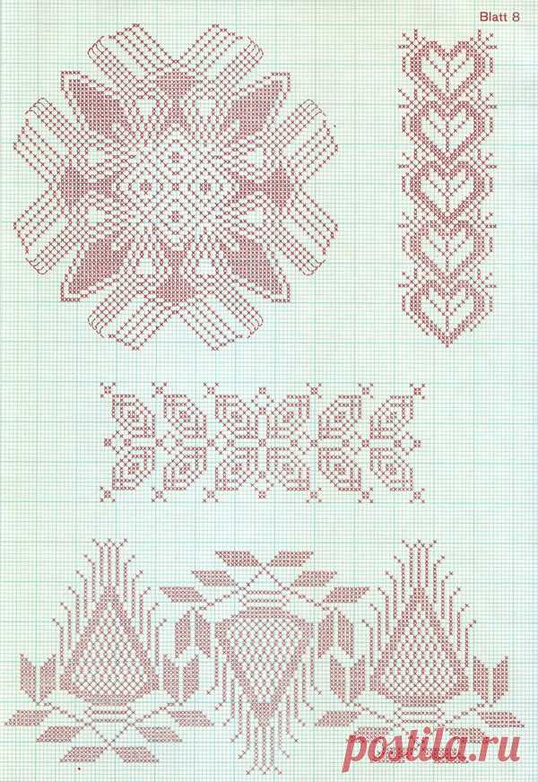 think visual: Alpine foreign hand-work patterns