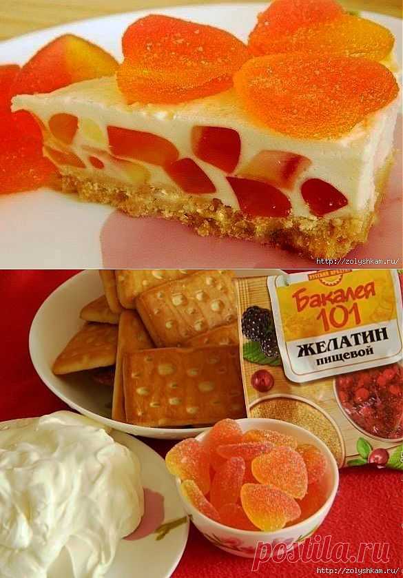 Торт-желе "Нежность".