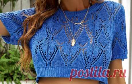 3 ПРЕКРАСНЫХ ТОПА СПИЦАМИ, ВДОХНОВЛЯЙТЕСЬ! СХЕМЫ УЗОРОВ! | Копилка узоров (Вязание спицами) | Дзен