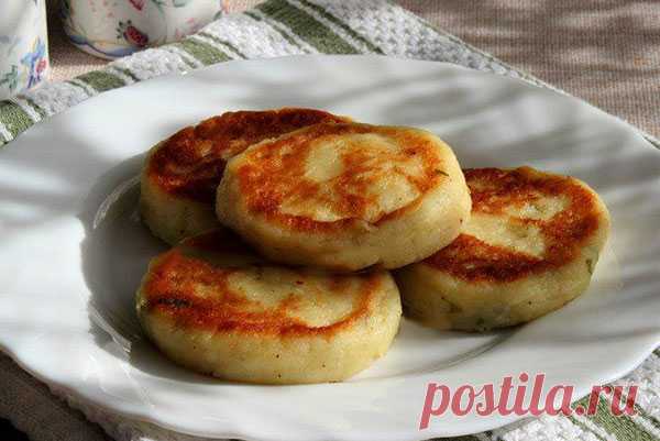 Сырники с чесноком и зеленью — Домашний уют