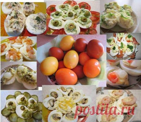 10 вариантов подачи вареных яиц | Полезная еда