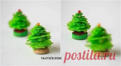 Мини-елочки за пять минут