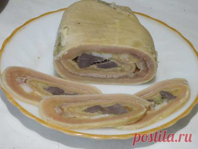 Любителям рубца — рулет и тжвжик