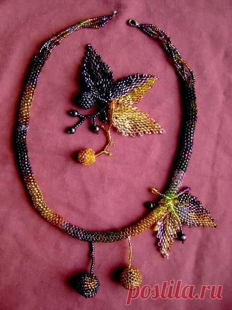 Украшения из бисера - Гарнитуры