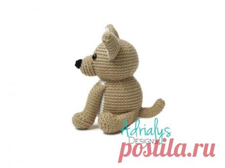 Собака описание амигуруми