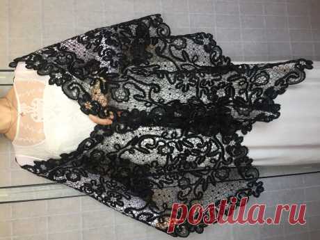 Кружево на коклюшках