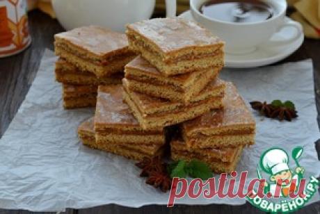 Коврижка с вареной сгущенкой - кулинарный рецепт