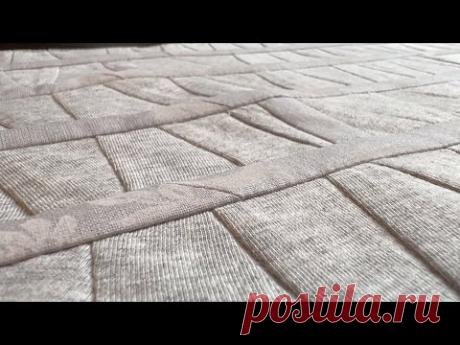 Вот куда я использую обрезки трикотажа! 100%  Потрясающая идея утилизации остатков! DIY/upcycling