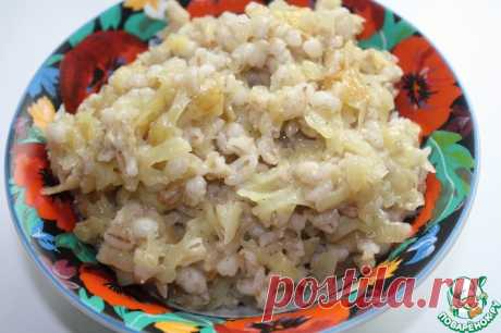 Перловая каша с картофелем Кулинарный рецепт