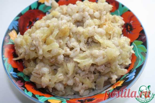Перловая каша с картофелем Кулинарный рецепт