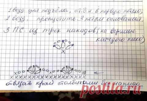 Туника Волшебная роза в филейной технике. Работа Елены Саенко