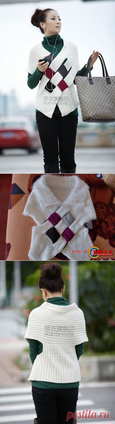 Оригинальная кофточка...