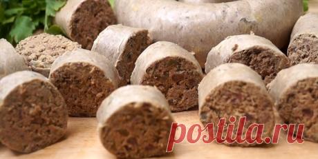 Домашняя ливерная колбаса: настоящее объедение Домашняя ливерная колбаса – это настоящее объедение, которое не имеет ничего общего с магазинным вариантом. Когда жили в деревне, делали ее очень часто: как только забивали свиней. В...