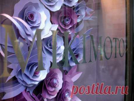 Mikimoto Window Display Spring 2012 by JM Visuals, New York » Retail Design Blog