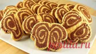 Печенье Бабочки / Тает во Рту / Biscotti Farfalle