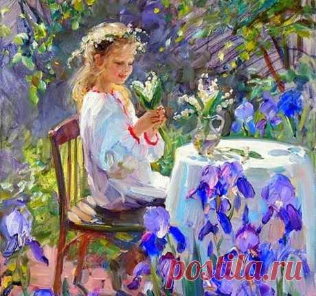 Ландыши в живописи | ЛЮБОВЬ ПРУСИК | Яндекс Дзен