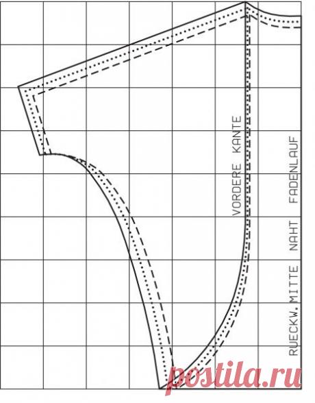 Бесплатная выкройка модного кардигана (Diy) / Простые выкройки / ВТОРАЯ УЛИЦА