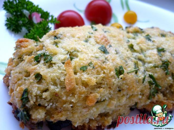 Горбуша под хлебной корочкой