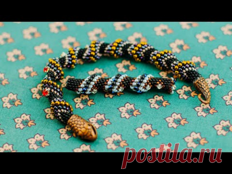 Жгут иглой. | Разнообразные поделки из бисера: схемы,мастер классы
