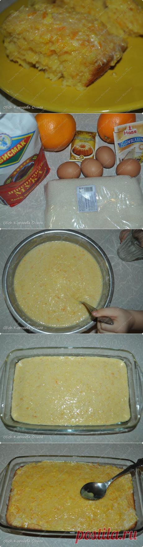 Рецепт апельсинового пирога