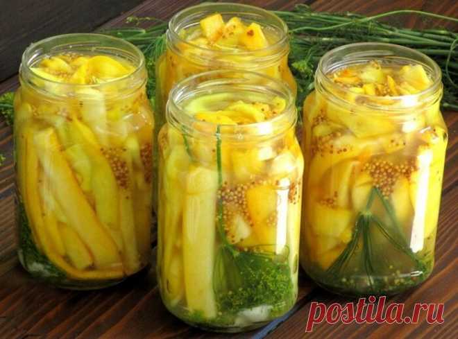 Мариную остренькие кабачки в горчице по новому рецепту: не оторваться: новый рецепт. Тем, кому салаты из кабачков с чесноком | В саду у Валентинки | Дзен