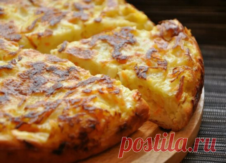Пирог «Шарлотка с капустой»