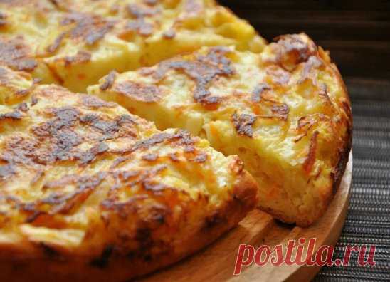 Пирог «Шарлотка с капустой»