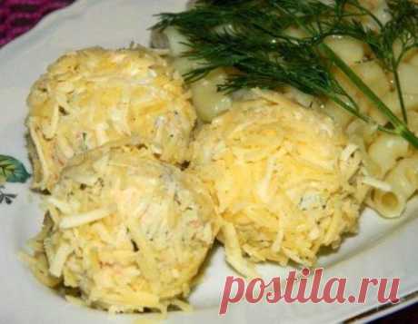 Курячий салат в кульках. Кулінарний рецепт.