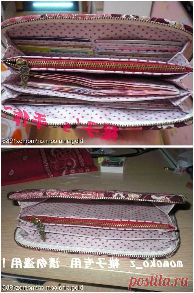 Портмоне своими руками. Purse tutorial sewing ~ HandMadiya.com