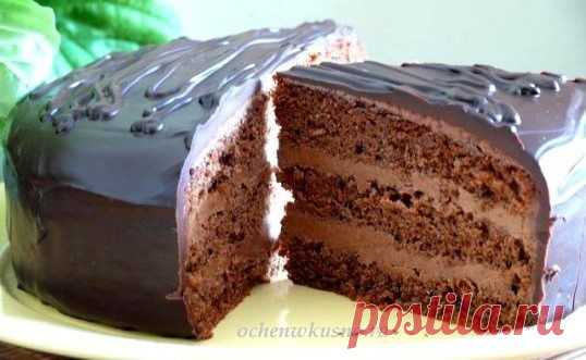 Торт «ПРАГА» по ГОСТу | ГОТОВИМ ВКУСНО И ПО-ДОМАШНЕМУ