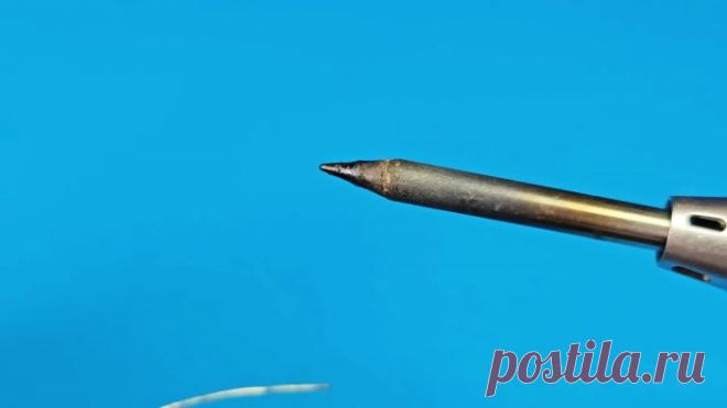 Как восстановить необгораемое жало паяльника