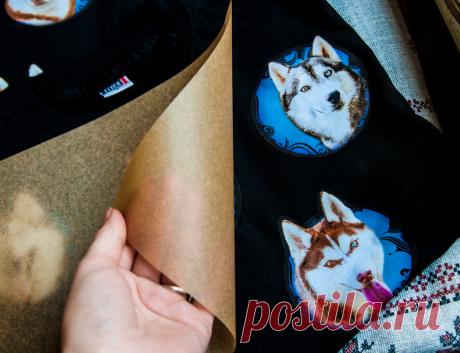 Как перенести любое изображение на черную ткань при помощи струйного принтера и утюга | Живые вещи | Яндекс Дзен